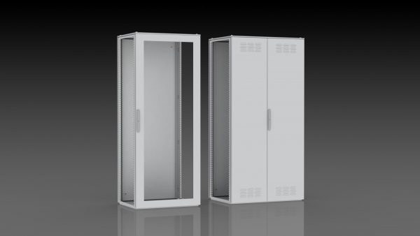 Enclosure CX, glass door, double-leaf door with blinds - Image 2